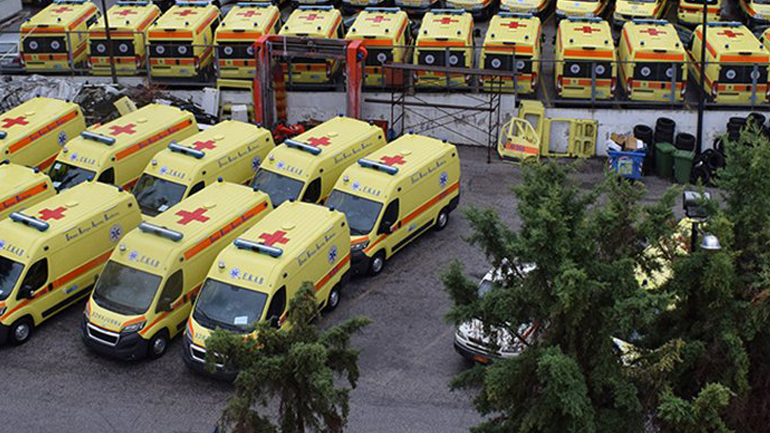 Ολοκληρώθηκε η παράδοση 143 καινούργιων ασθενοφόρων